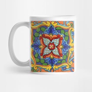 Rainbow Talavera Mug